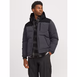 Jack & Jones 12258416_2042_1115756.62, Grey/Asphalt, L, Long sleeve, 1 pc(s), Maximum temperature 40°C (104°F), gentle proces ...