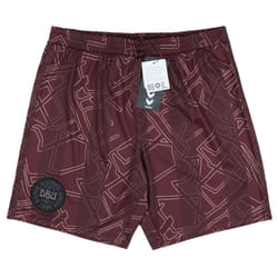 2024-2025 Denmark Special Edition Hummel x Halo Shorts (Dark Red) (Kids) - SB