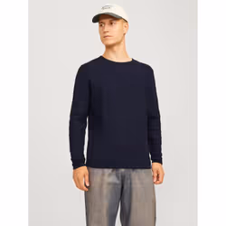 Jack & Jones 12258407_1328.132, XXXL, Regular fit, Crew neck, Long sleeve, Maximum temperature 40°C (104°F), gentle process D ...