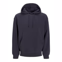 Jack & Jones Jjecharge Sweat Hood Noos-White Melange-XX-Large - Dark Navy, Medium