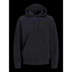 Jack & Jones Jjecharge Sweat Hood Noos-White Melange-XX-Large - Black, Small