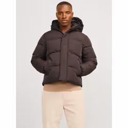Jack & Jones 12256974_2046.41, Brown/Mulch, XXL, Long sleeve, 1 pc(s), Maximum temperature 40°C (104°F), gentle process Do no ...