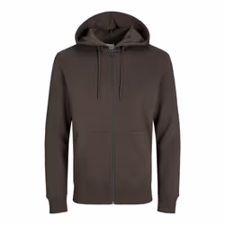 Jack & Jones Jjestar Basic Sweat Zip Hood Noos-Goblin Blue-XX-Large - Mulch, Small