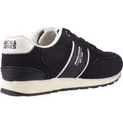 ) Jack & Jones Spirit Runner Polyurethane Men's Anthracite Trainers - Black, 7 (Adults'