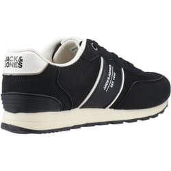 ) Jack & Jones Spirit Runner Polyurethane Men's Anthracite Trainers - Black, 7 (Adults'
