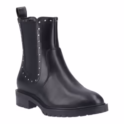 ) ONLY Tina-13 Polyurethane Women's Black Boots - Black, 7 (Adults'