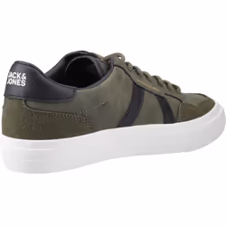 ) Jack & Jones Morden Special Polyurethane Men's Olive Night Trainers - Green, 12 (Adults'