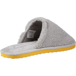 ) Jack & Jones Harry Fluff Polyester Men's Frost Grey Slippers - Grey, 7 (Adults'