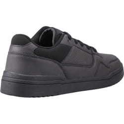 ) Jack & Jones London Polyurethane Men's Anthracite Trainers - Black, 7 (Adults'