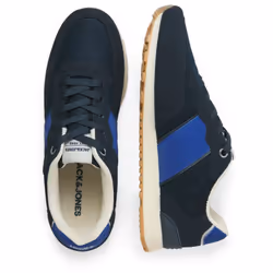 ) Jack & Jones Spirit Runner Polyurethane Men's Medieval Blue Trainers - Blue, 8 (Adults'
