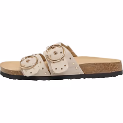 ) ONLY MAXI-15 Polyurethane Women's Cream Sandals - Cream, 4 (Adults'