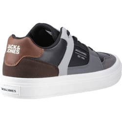 ) Jack & Jones Barton Combo Polyurethane Men's Anthracite Trainers - Black, 7 (Adults'