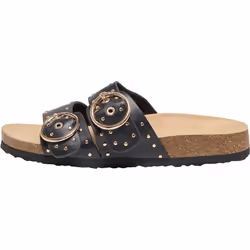 ) ONLY MAXI-15 Polyurethane Women's Black Sandals - Black, 3 (Adults'