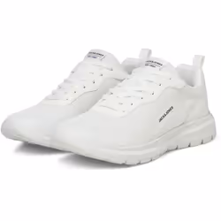 ) Jack & Jones Taylor Mesh Polyurethane Men's Bright White Trainers - White, 8 (Adults'
