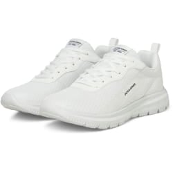) Jack & Jones Taylor Mesh Polyurethane Men's Bright White Trainers - White, 8 (Adults'