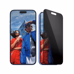 PanzerGlass ® Privacy Screen Protector iPhone 16 Plus | 15 Plus | Ultra-Wide Fit, Apple, Apple - iPhone 16 Plus, Apple - iPho ...