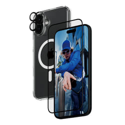 PanzerGlass ® 3-in-1 Protection Bundle iPhone 16 Plus