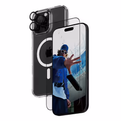 PanzerGlass ® 3-in-1 Protection Bundle iPhone 16 Pro Max, Apple, Apple - iPhone 16 Pro Max, Dry application, Scratch resistan ...