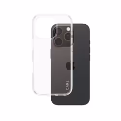 PanzerGlass CARE by ® Flagship Case Transparent Urban Combat w. Clear Frame iPhone 16 Pro, Cover, Apple, Apple - iPhone 16 Pr ...