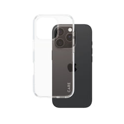 PanzerGlass CARE by ® Flagship Case Transparent Urban Combat w. Clear Frame iPhone 16 Pro