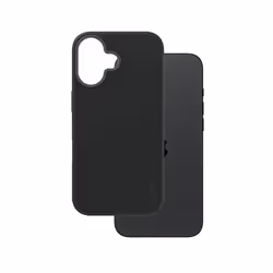 PanzerGlass CARE by ® Fashionable Case Black w. MagSafe iPhone 16, Cover, Apple, Apple - iPhone 16, Transparent