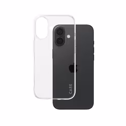 PanzerGlass CARE by ® Fashionable Case Transparent X-Ray Soft Basic iPhone 16, Cover, Apple, Apple - iPhone 16, Transparent