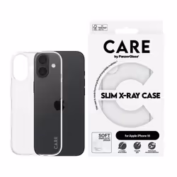 PanzerGlass CARE by ® Fashionable Case Transparent X-Ray Soft Basic iPhone 16