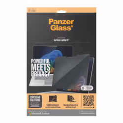 PanzerGlass ® Privacy Screen Protector Microsoft Surface Laptop 7th Edition 15'' | Ultra-Wide Fit