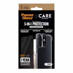PanzerGlass CARE by ® Flagship 3-in-1 Privacy Bundle Samsung Galaxy A36 5G
