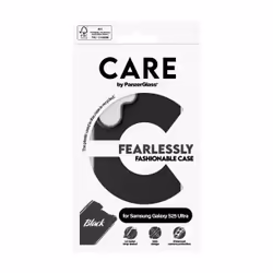 PanzerGlass CARE by ® Fashionable Case Black Samsung Galaxy S25 Ultra