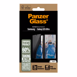 PanzerGlass ® Privacy Screen Protector Samsung Galaxy S25 Ultra | Ultra-Wide Fit