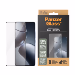 PanzerGlass ® Screen Protector Xiaomi 14T | 14T Pro | Ultra-Wide Fit
