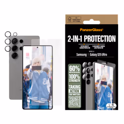 PanzerGlass ® 2-in-1 Protection Bundle Samsung Galaxy S25 Ultra