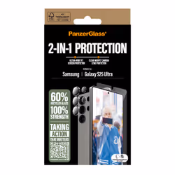 PanzerGlass ® 2-in-1 Protection Bundle Samsung Galaxy S25 Ultra