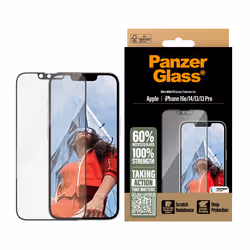 PanzerGlass ® Screen Protector iPhone 16e | 14 | 13 | 13 Pro | Ultra-Wide Fit w. Aligner - Additional view 2