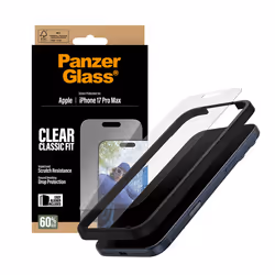 PanzerGlass ® Screen Protector iPhone 17 Pro Max | Classic Fit w. EasyAligner - Additional view 5