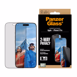 PanzerGlass ® 2-Way Privacy Screen Protector iPhone 17 Pro | Ultra-Wide Fit w. EasyAligner - Additional view 2
