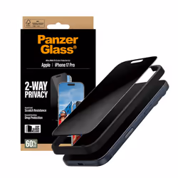 PanzerGlass ® 2-Way Privacy Screen Protector iPhone 17 Pro | Ultra-Wide Fit w. EasyAligner - Additional view 6