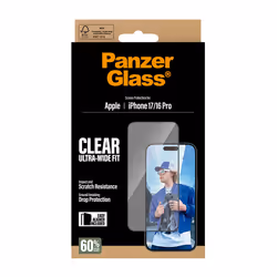PanzerGlass ® Screen Protector iPhone 17 | iPhone 16 Pro | Ultra-Wide Fit w. EasyAligner - Additional view 3