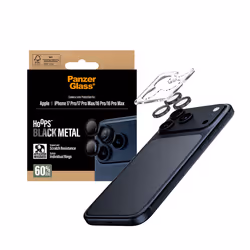 PanzerGlass ® Hoops® Black Camera Lens Protector iPhone 17 Pro | iPhone 17 Pro Max | iPhone 16 Pro | 16 Pro Max - Additional view 5