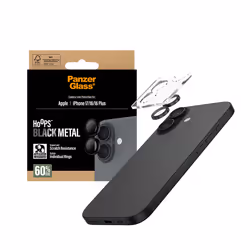 PanzerGlass ® Hoops® Black Camera Lens Protector iPhone 17 | iPhone 16 | 16 Plus - Additional view 5