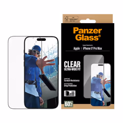 PanzerGlass ® Screen Protector iPhone 17 Pro Max | Ultra-Wide Fit w. EasyAligner - Additional view 2