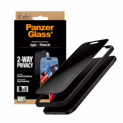 PanzerGlass ® 2-Way Privacy Screen Protector iPhone Air | Ultra-Wide Fit w. EasyAligner - Additional view 6