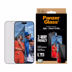 PanzerGlass ® 2-Way Privacy Screen Protector iPhone 17 Pro Max | Ultra-Wide Fit w. EasyAligner - Additional view 2
