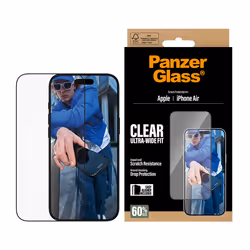 PanzerGlass ® Screen Protector iPhone Air | Ultra-Wide Fit w. EasyAligner - Additional view 2