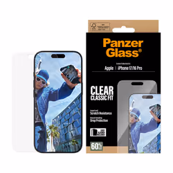 PanzerGlass ® Screen Protector iPhone 17 | iPhone 16 Pro | Classic Fit w. EasyAligner - Additional view 2