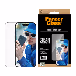 PanzerGlass ® Screen Protector iPhone 17 Pro | Ultra-Wide Fit w. EasyAligner - Additional view 2