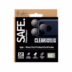 PanzerGlass SAFE. by ® Camera Lens Protector Transparent iPhone 17 Pro | iPhone 17 Pro Max | iPhone 16 Pro | 16 Pro Max - Additional view 3