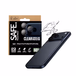 PanzerGlass SAFE. by ® Camera Lens Protector Transparent iPhone 17 Pro | iPhone 17 Pro Max | iPhone 16 Pro | 16 Pro Max - Additional view 5