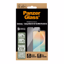 PanzerGlass ® Screen Protector Samsung Galaxy M17 5G | M36 | A17 | A17 5G | M16 | F16 | A26 5G | Ultra-Wide Fit - Additional view 3